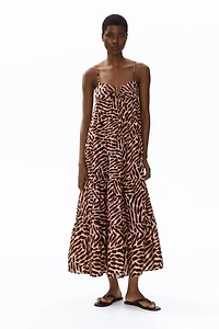 Tiered Strappy Dress