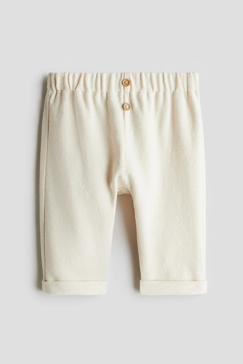Button-Front Pants