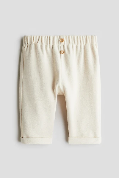 Button-Front Pants