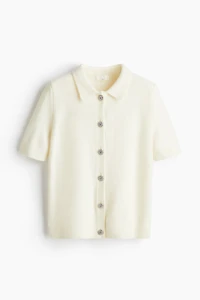 Gilet MAMA avec boutons à strass