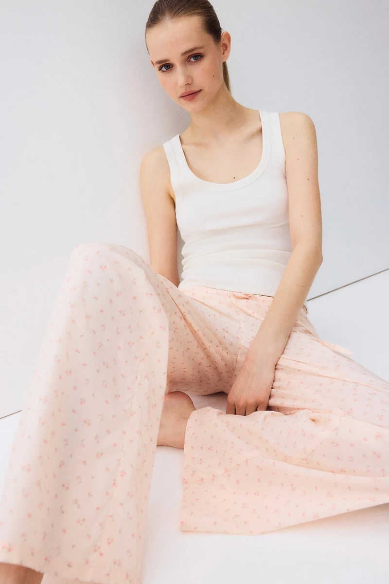 Pantalon de pyjama en coton
