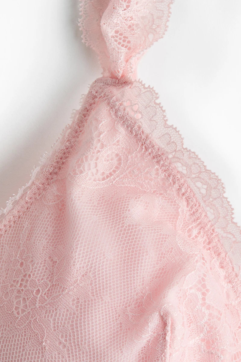 Padded Soft-Cup Lace Bra