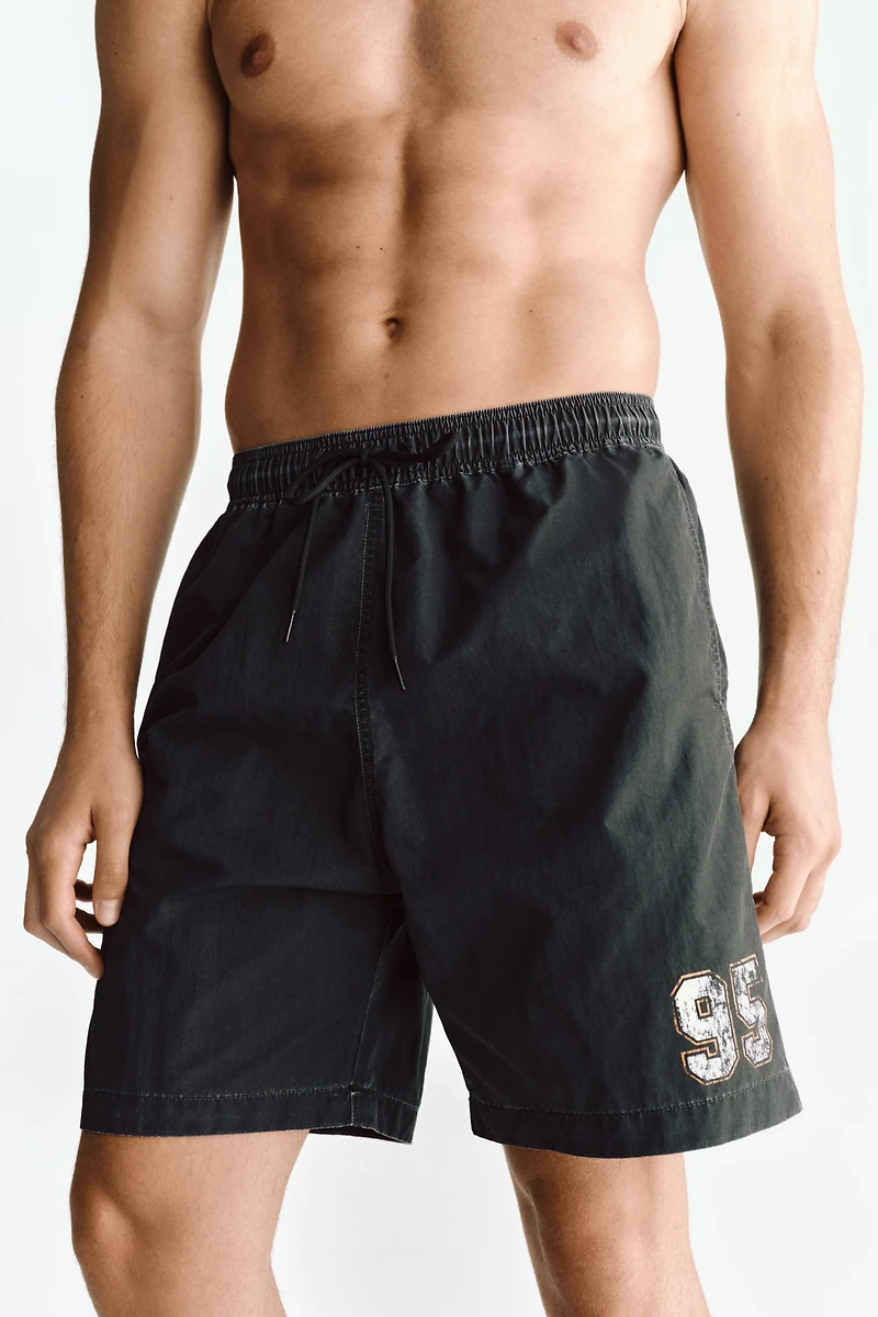 Long Swim Shorts