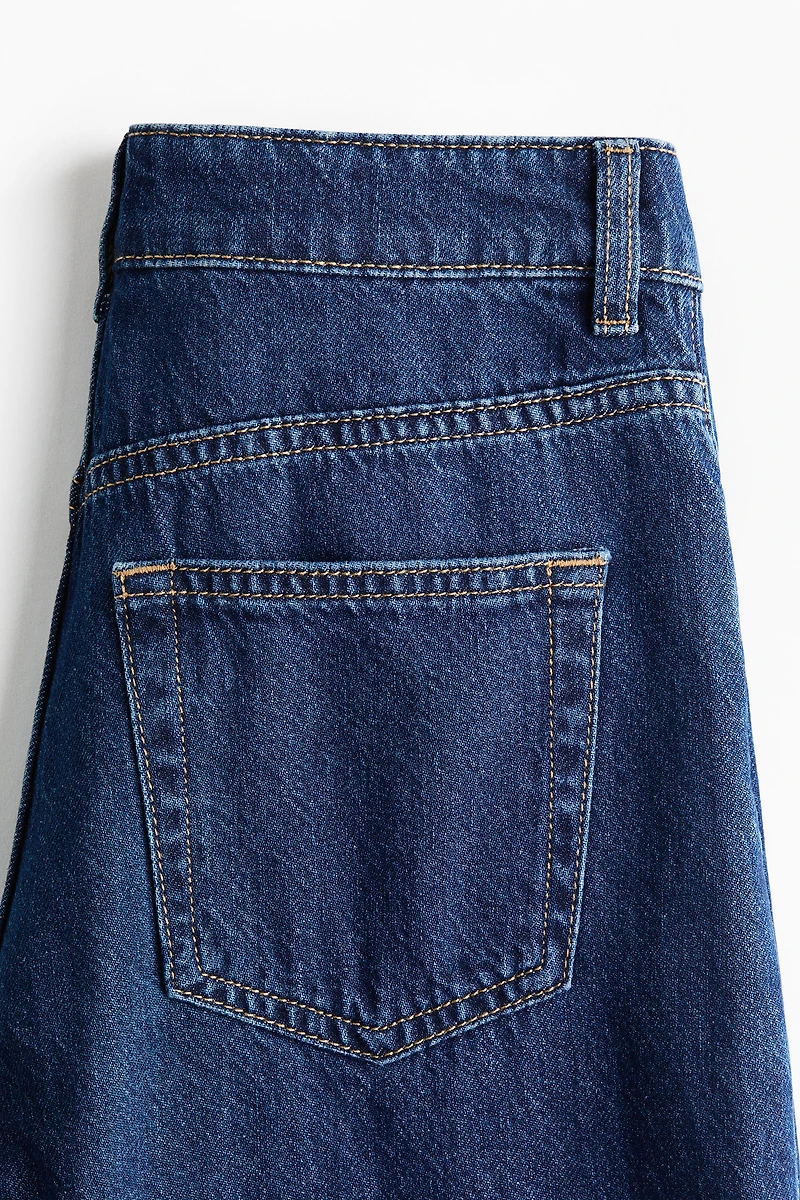 Jean ample taille très haute