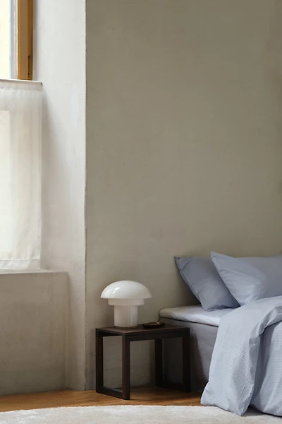 Seersucker Twin Duvet Cover Set