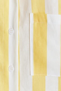Linen-Blend Shirt