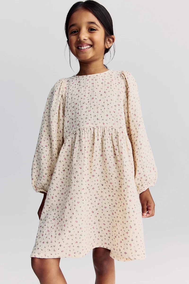 Robe en mousseline de coton