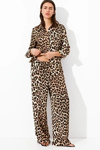 Drawstring Twill Pants