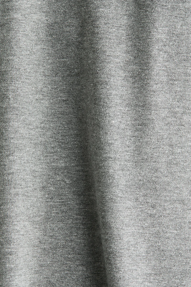 Foldover-Waist Cotton Pants