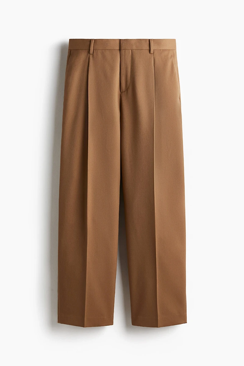 Loose-Fit Suit Pants