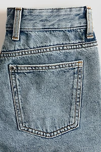 Loose-Fit Denim Shorts