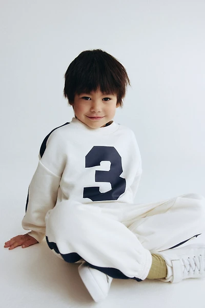 Ensemble 2 pièces en molleton imprimé