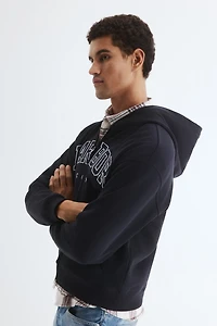 Loose-Fit Hooded Jacket