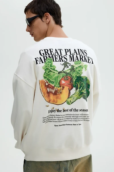 Chandail imprimé grande taille