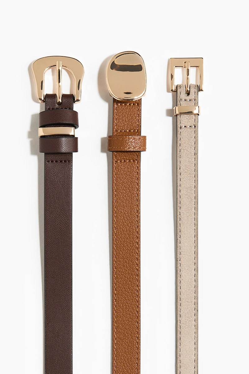 3-Pack Belts