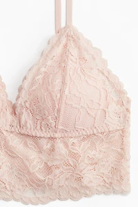 Padded lace bralette