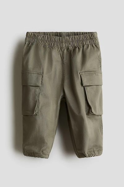 Cotton Cargo Pants