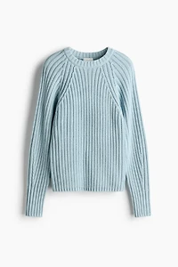 Rib-Knit Sweater