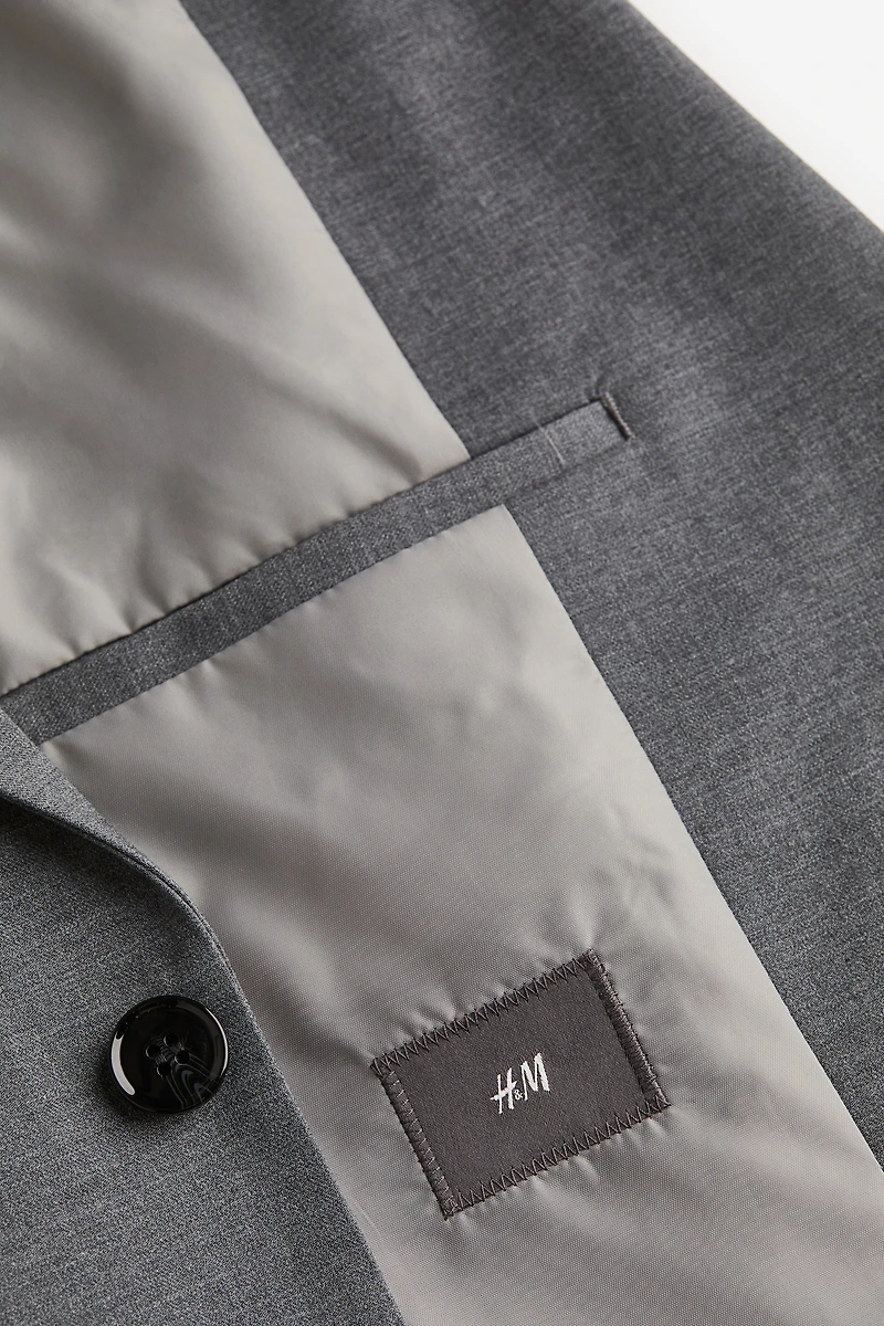 Slim Fit Single-Breasted Jacket