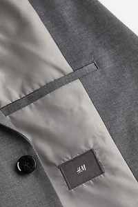 Slim Fit Single-Breasted Jacket