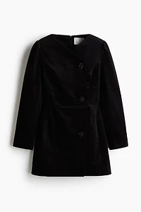 Velvet Jacket Dress
