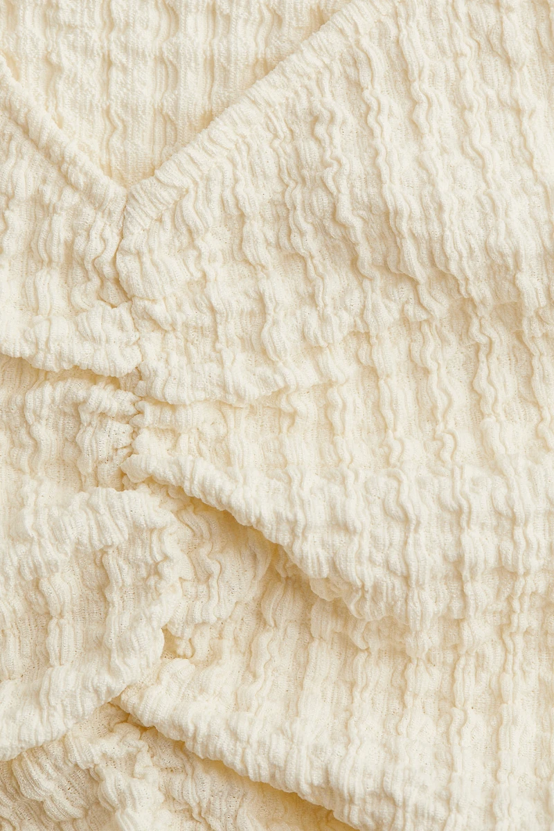 Draped Textured Top