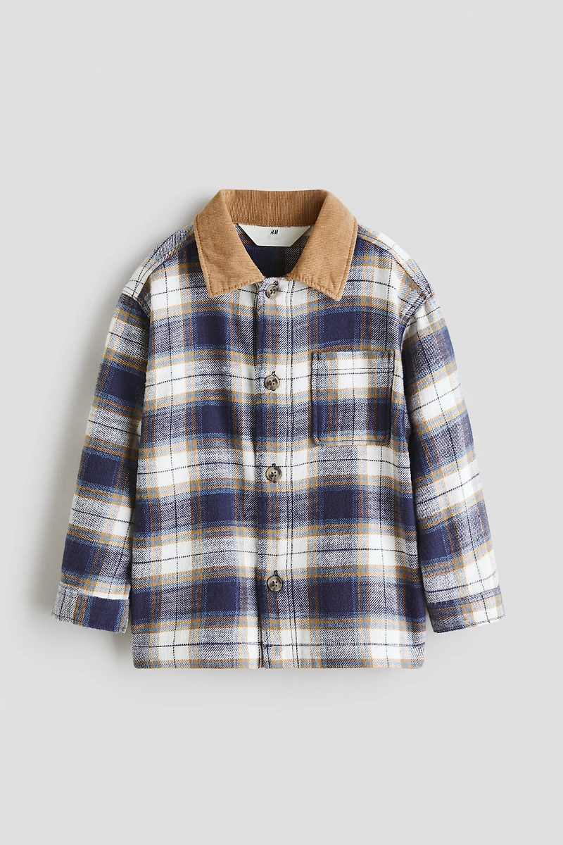 Cotton Flannel Overshirt