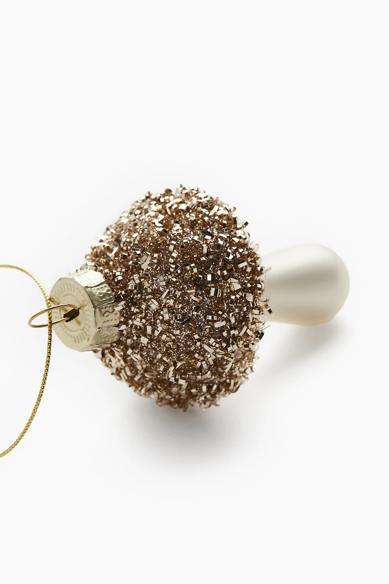 Décoration de Noël en verre