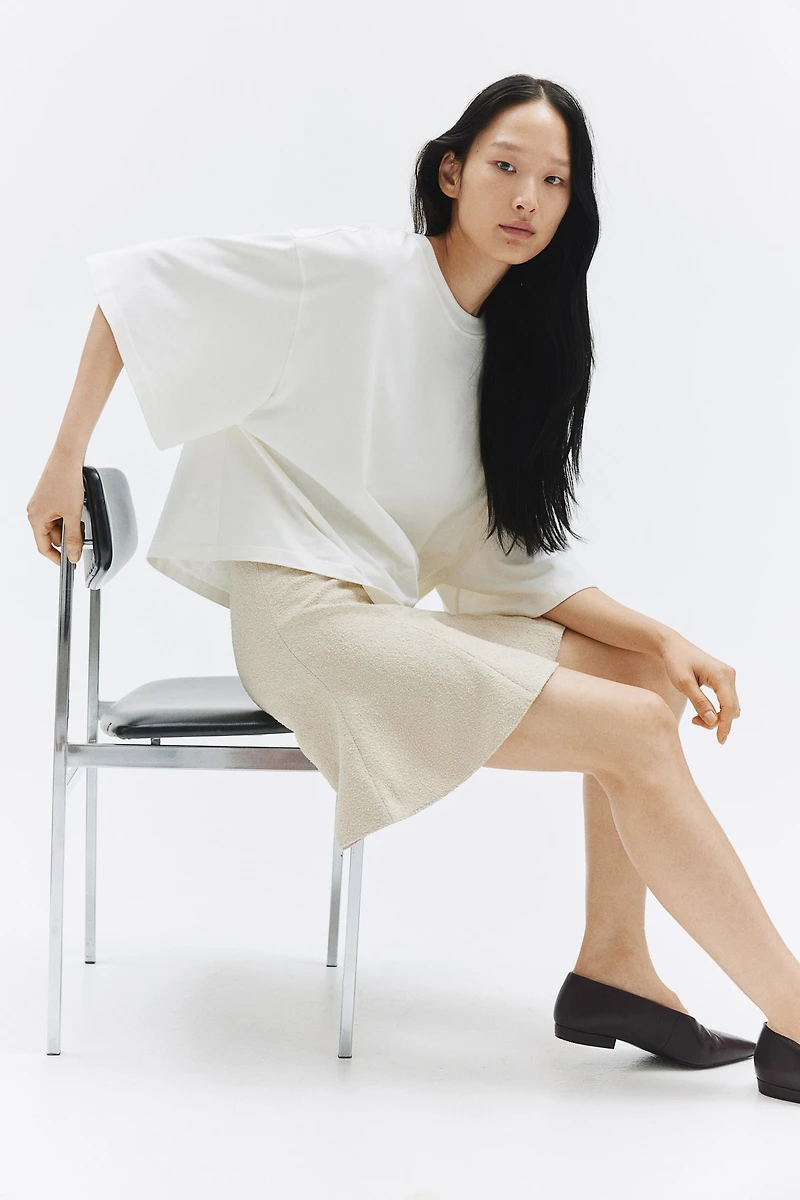 Flared-Hem Skirt