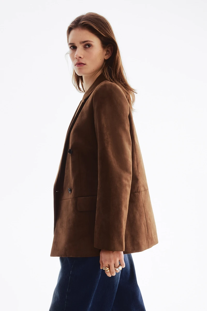 Double-Breasted Blazer