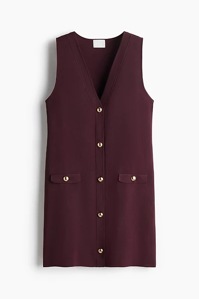Robe à encolure en V