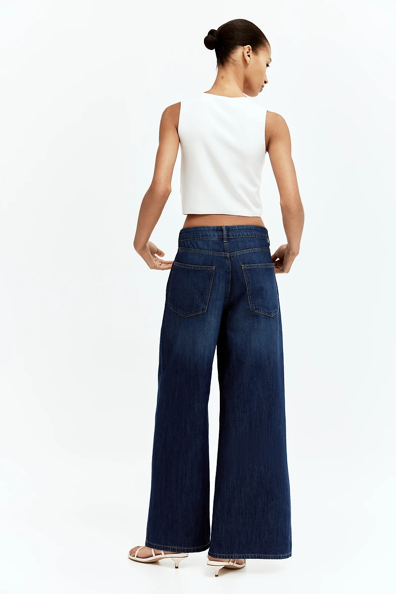 Baggy Wide Low Jeans