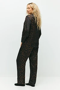 MAMA Before & After Satin Pajamas