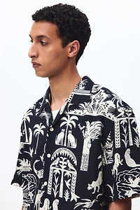 Relaxed-Fit Printed Resort Shirt