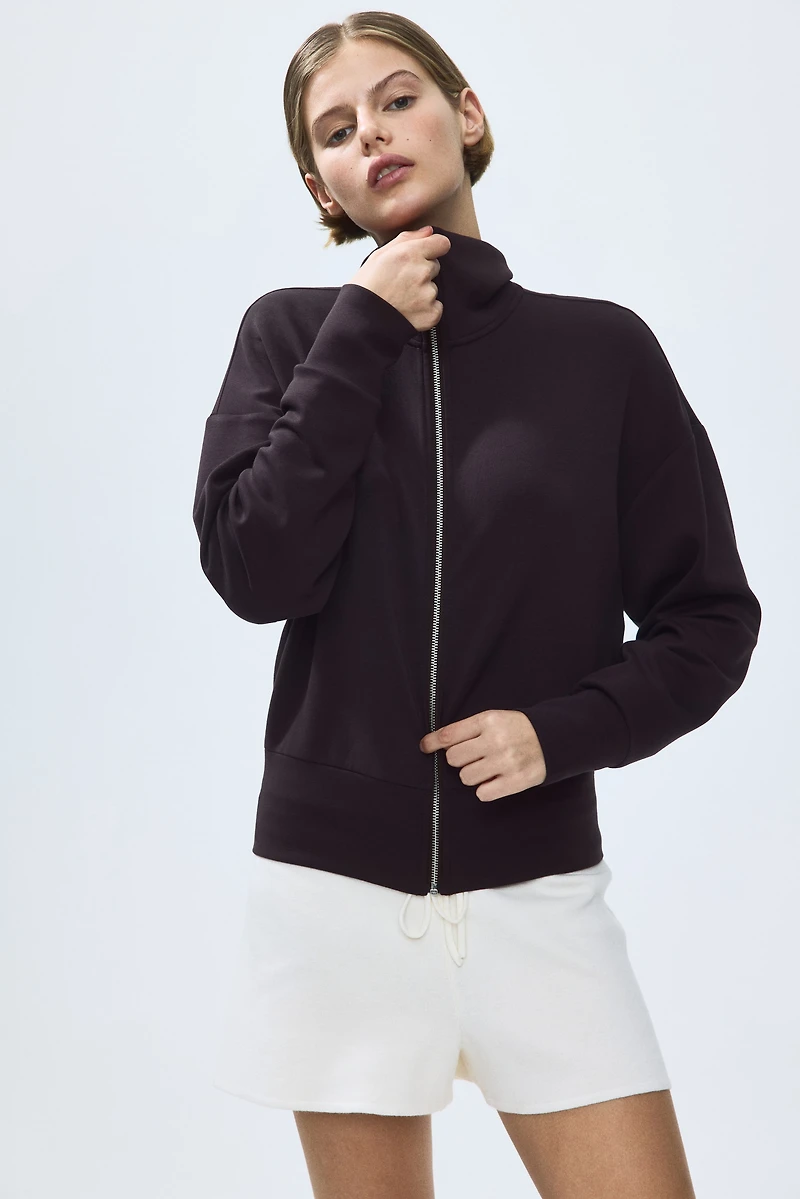 Jersey Track Jacket
