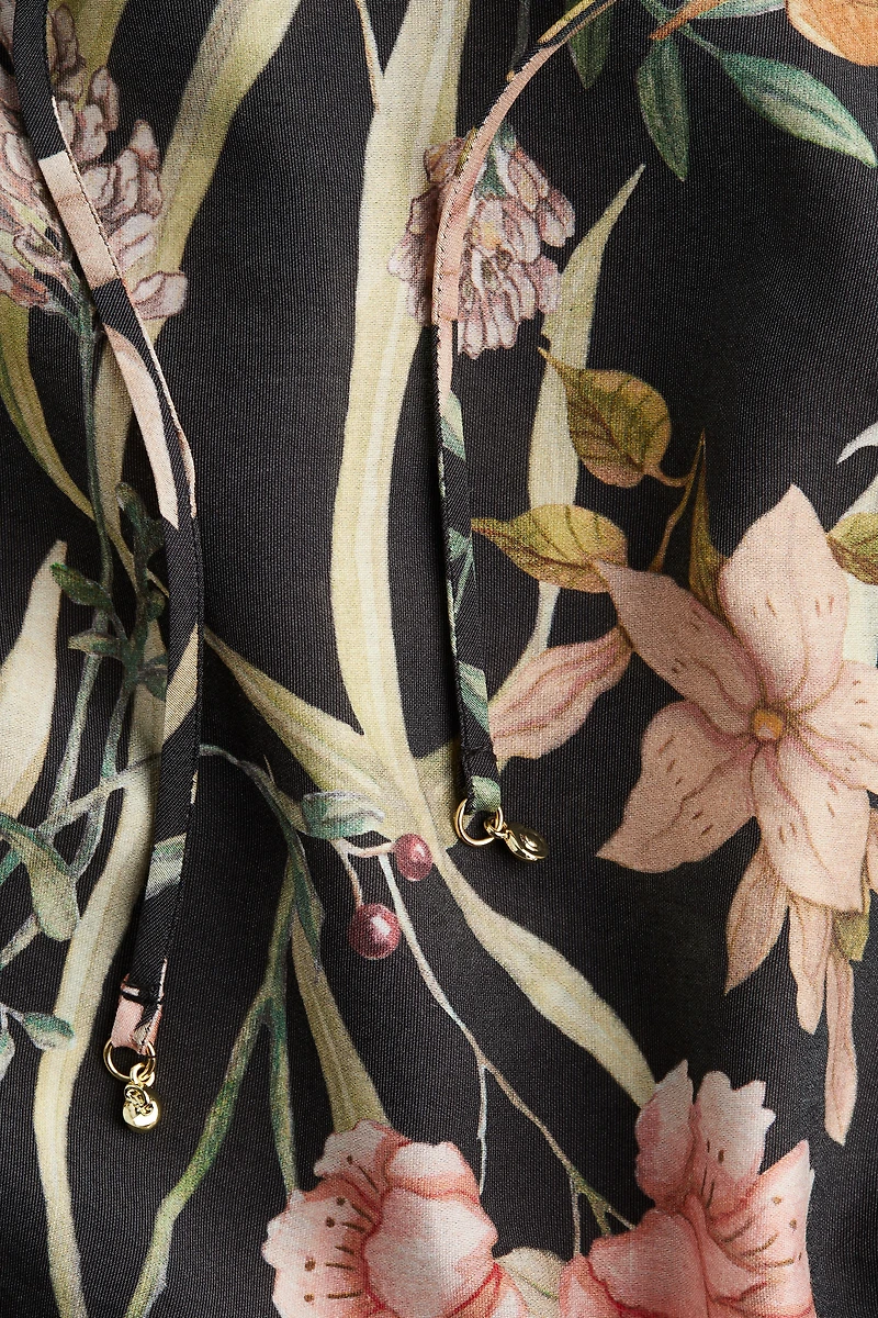 Ruffle-Collar Blouse