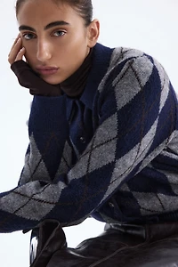 Cardigan with Collar