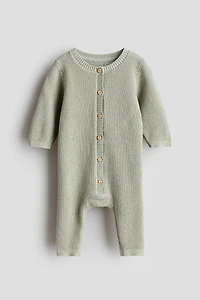 Cotton-Knit Jumpsuit
