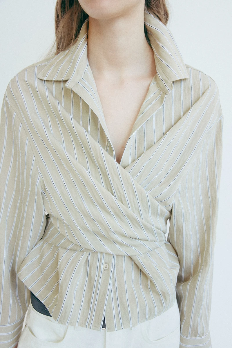 Tie-Detail Blouse