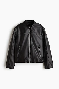 Veste de coureur automobile en tissu enduit