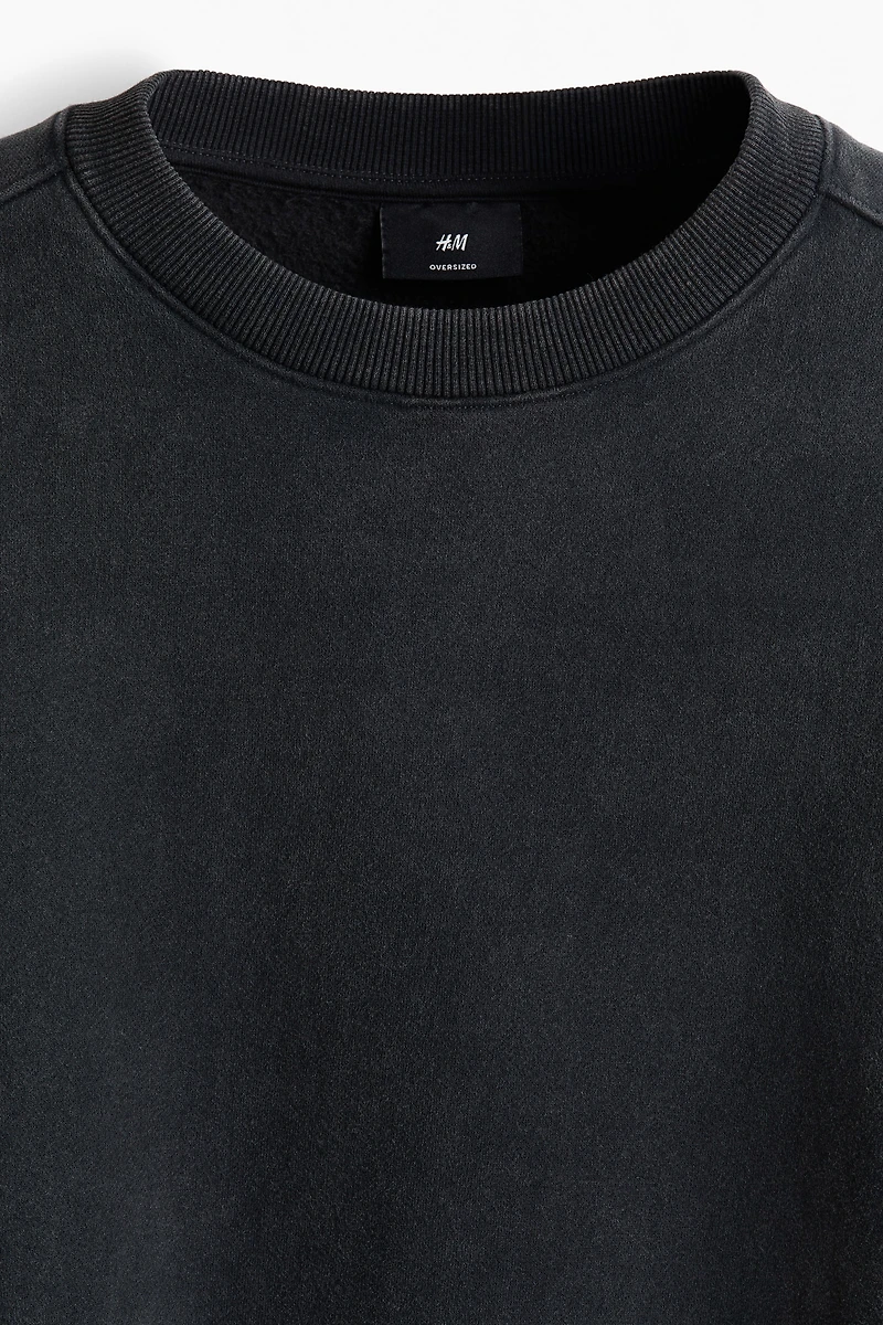 Oversized Cotton Sweatshirt