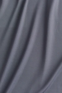 Microfiber Mock Turtleneck Top
