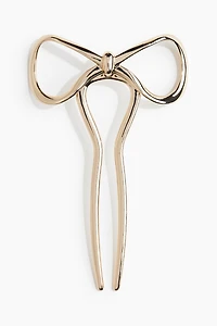 Bow-Detail Hair Stick