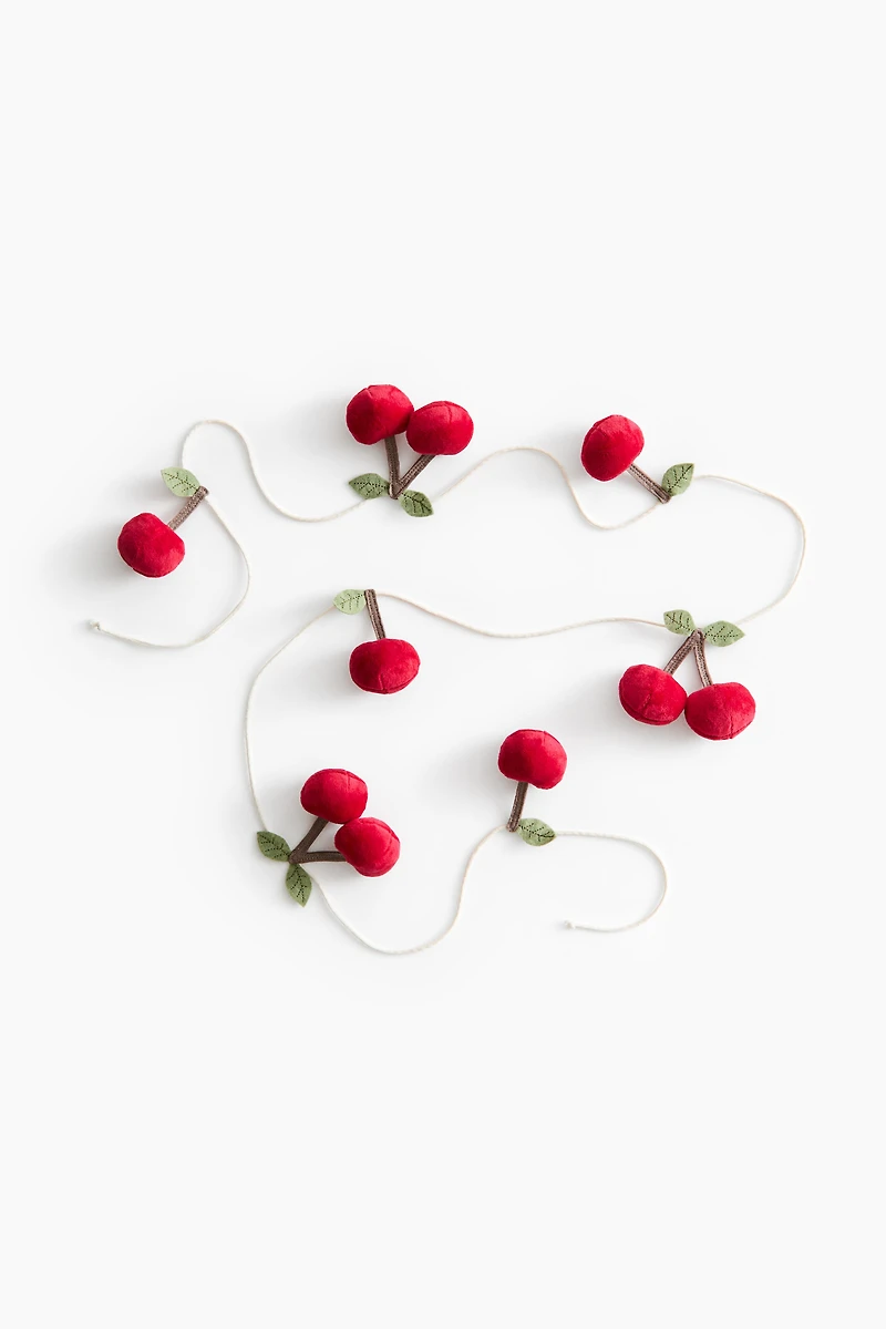 Guirlande cerise