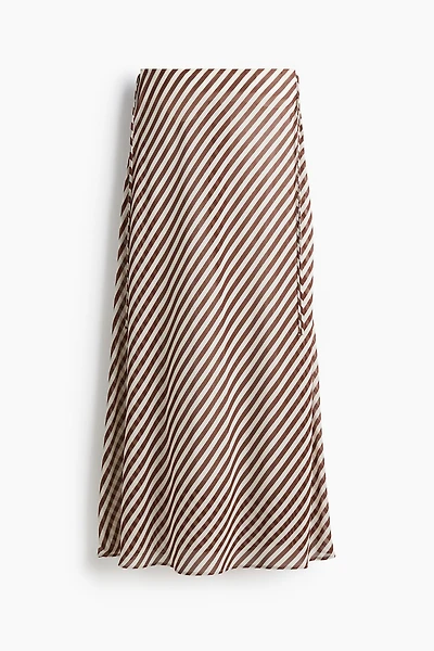 Jupe maxi en mousseline