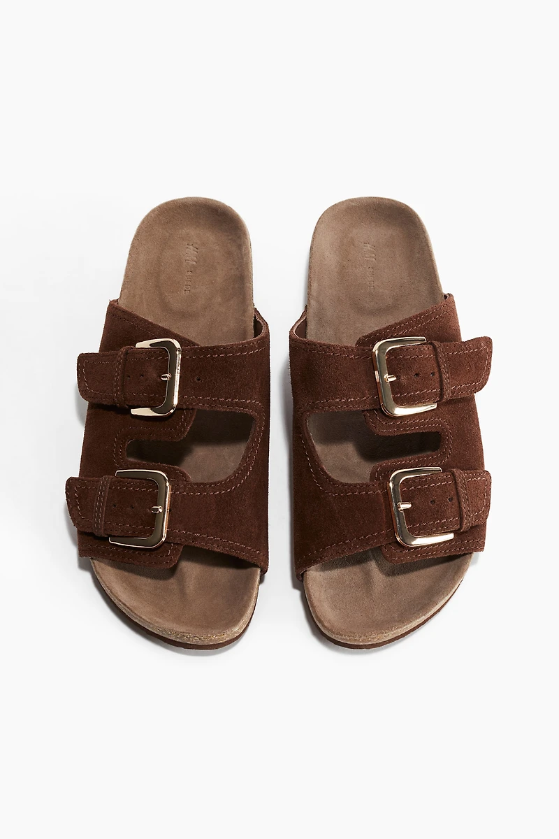 Suede Sandals