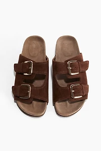 Suede Sandals
