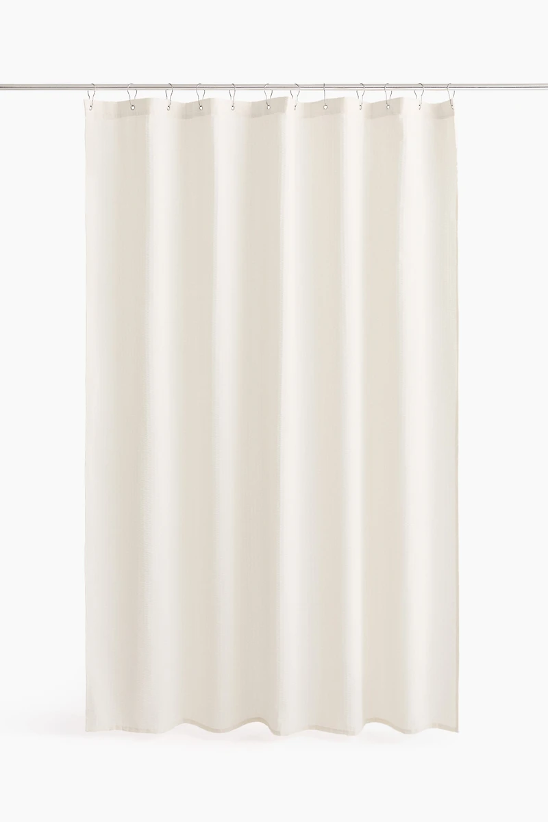 Seersucker Shower Curtain