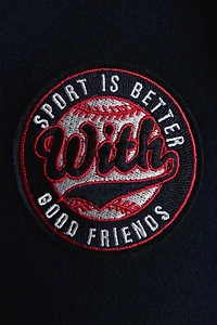 Blouson de baseball à motifs