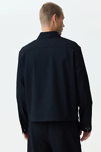 Twill overshirt
